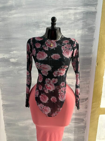 Floral Sheer Bodysuit