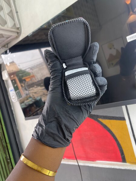 Porte-clés étui en cuir