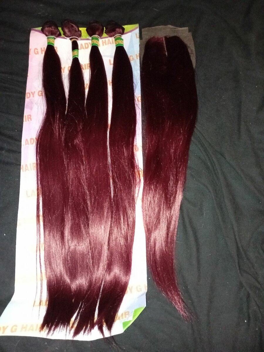 Extensions cheveux lisses brun