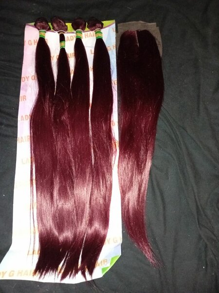 Extensions cheveux lisses brun