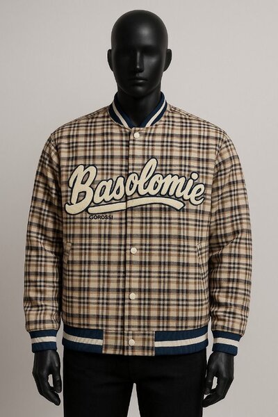 Veste à carreaux Basolomie