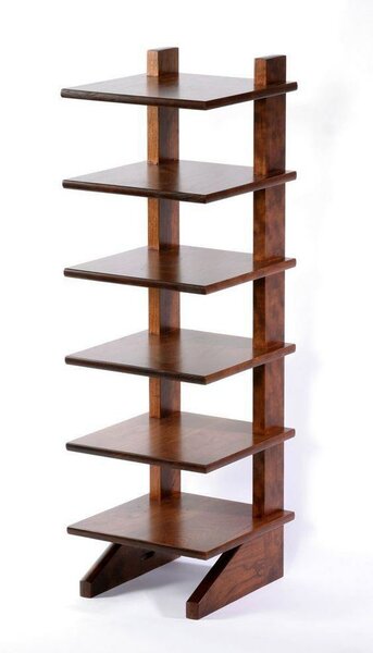 Étagère en bois moderne pour salon