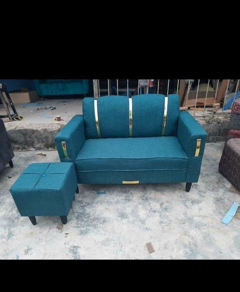 Canapé 3 places avec ottomane