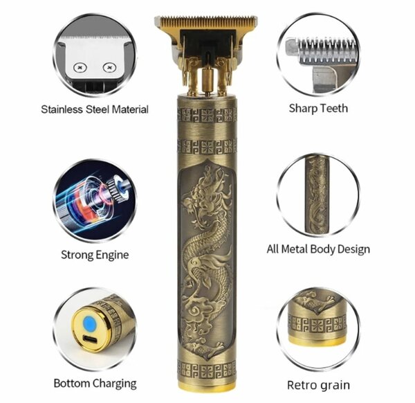 Tondeuse Vintage Métallique