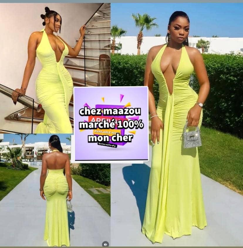 Robe Soirée Léopard Sensuelle