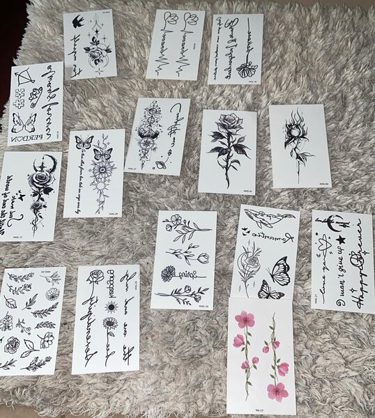 Tatouages temporaires artistiques