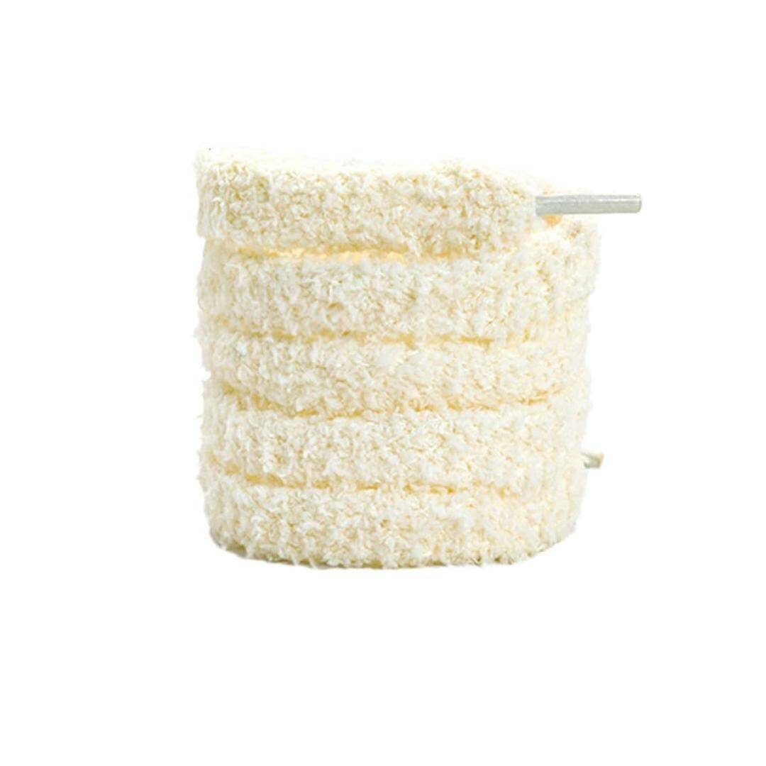 Lacets fluffy beige