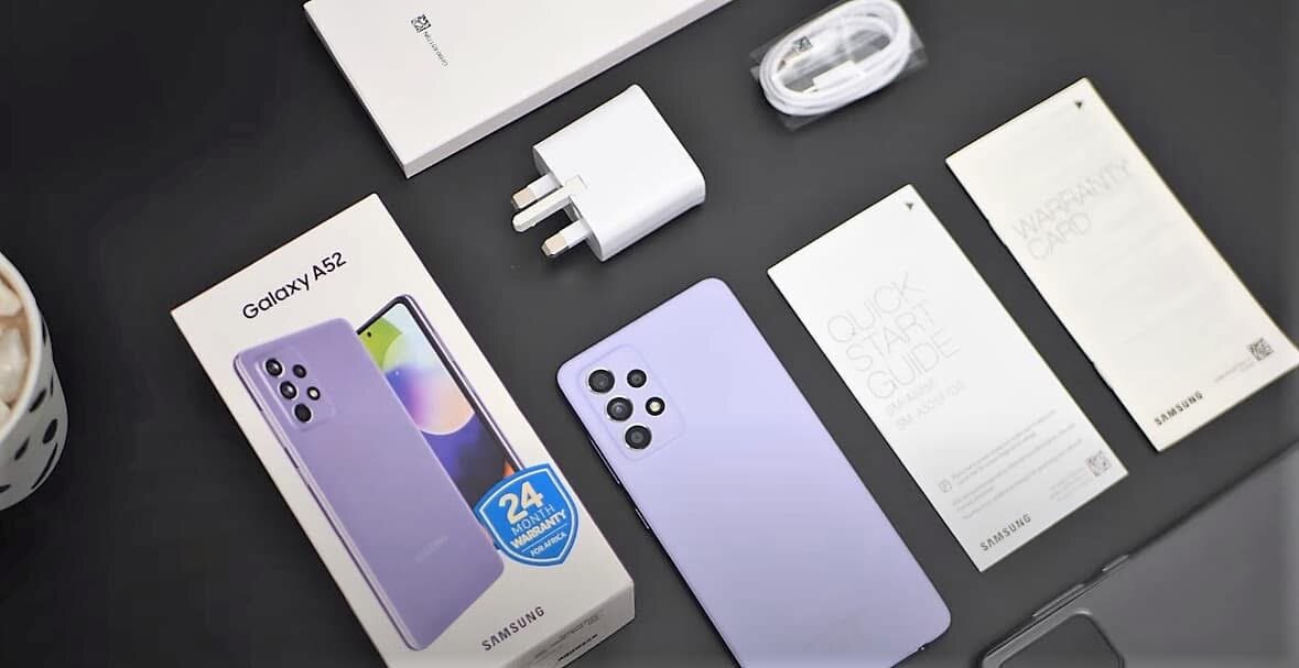 Samsung Galaxy A52 - Lavande