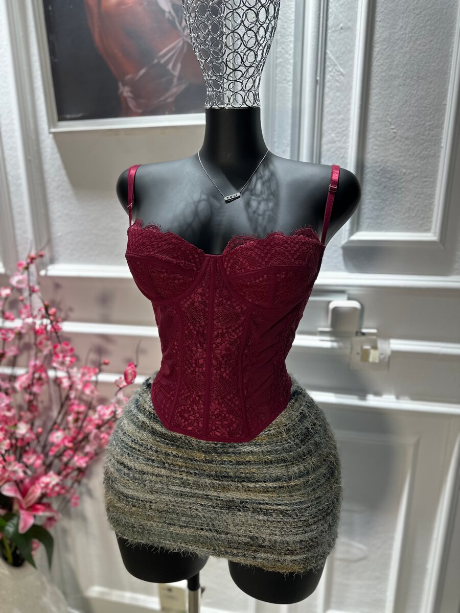 Corset en dentelle élégante