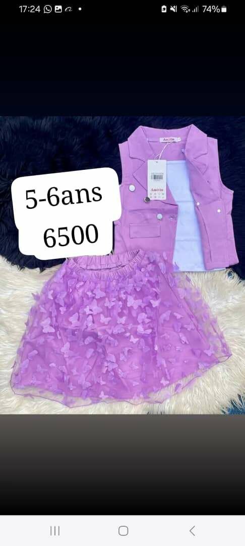 Ensemble Mode Filles Élégant