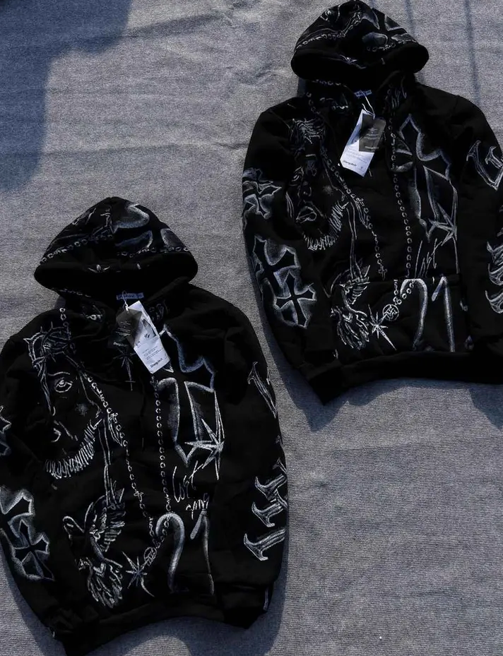 Sweat à capuche stylé Homme