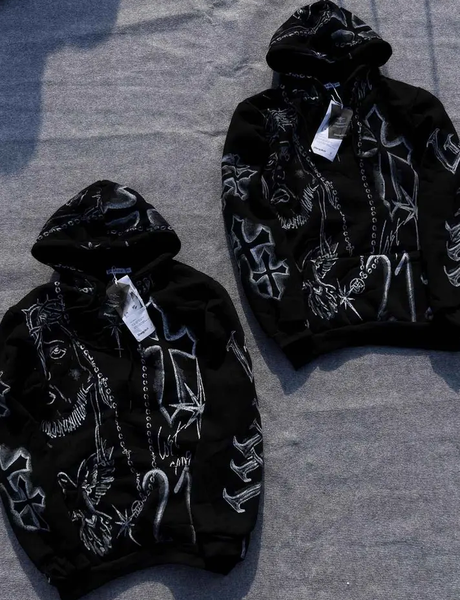 Sweat à capuche stylé Homme