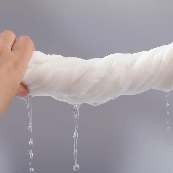 Serviette jetable compressée