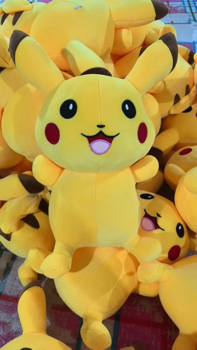 Peluches Sonic, Mario, Pikachu