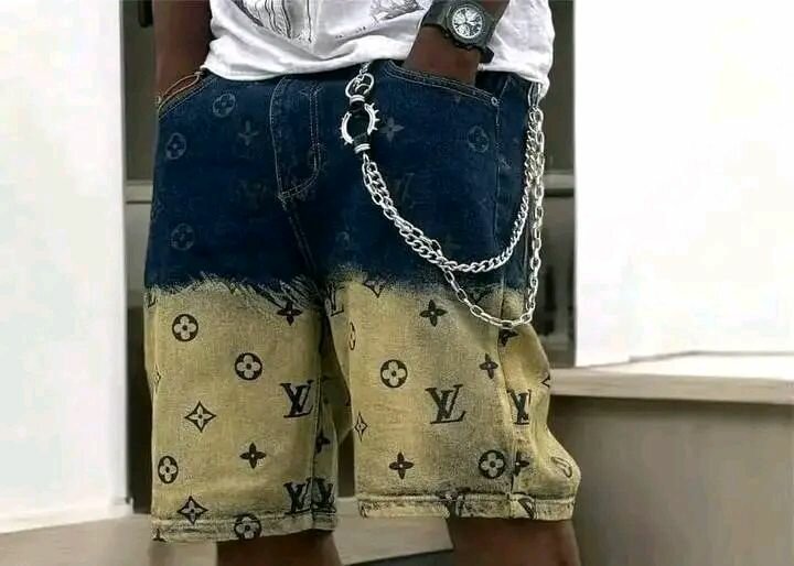 Short en jean mode homme