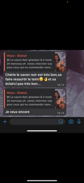 Savon Noir Africain Naturel