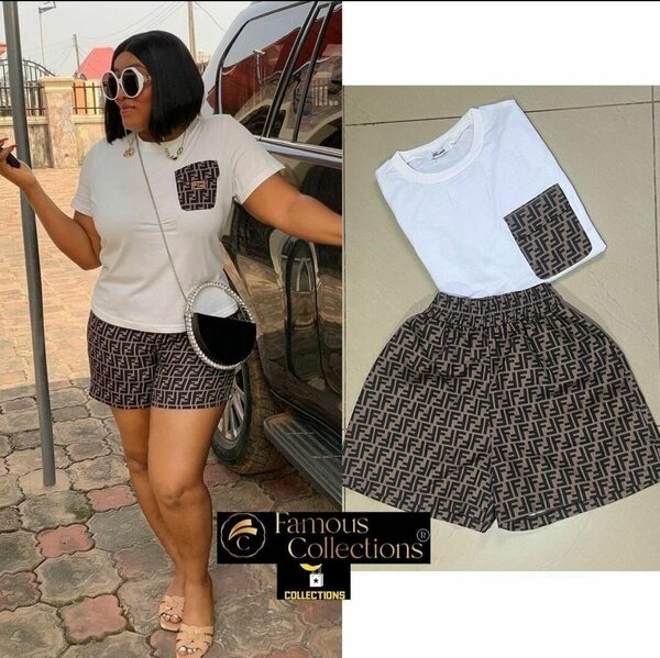 Set T-shirt et Short Femme