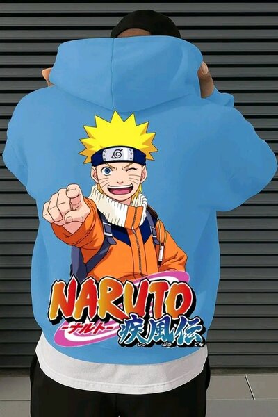 Sweat à capuche Naruto et ours