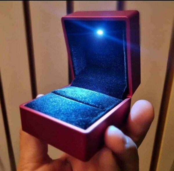 Coffret de bague lumineux