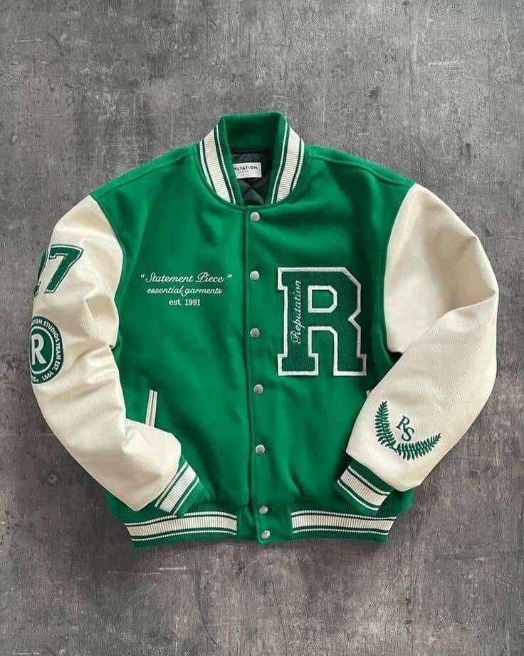 Veste universitaire rétro