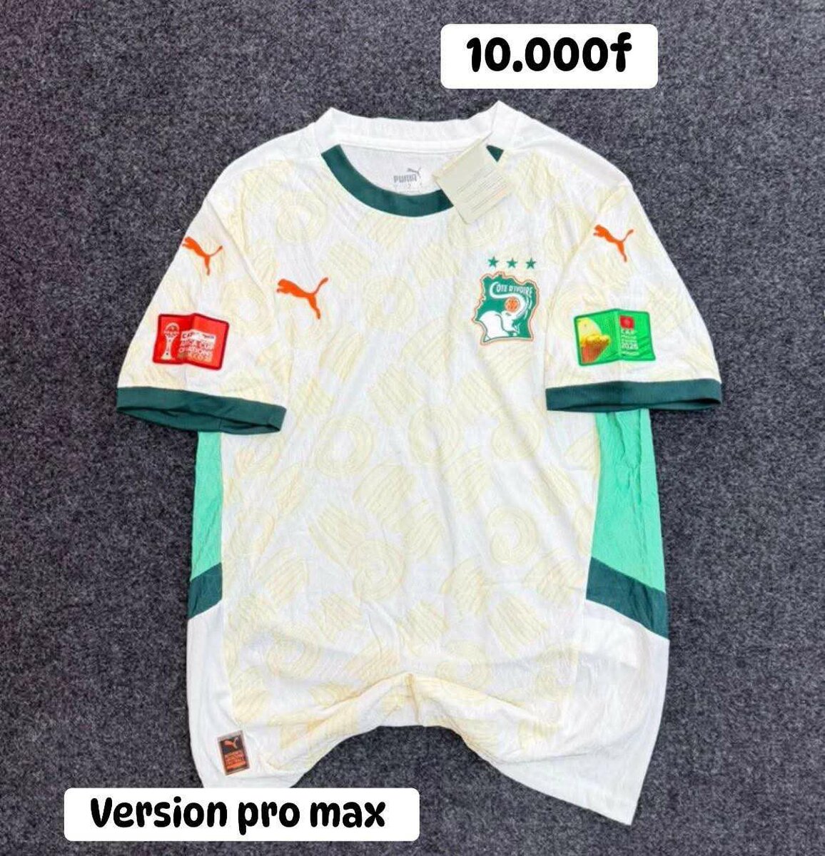 Maillot de football Côte d'Ivoire