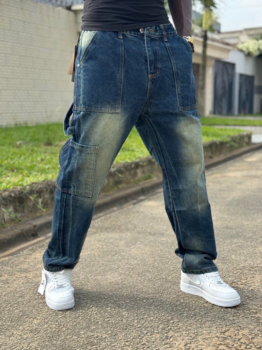 Jeans décontractés graffiti