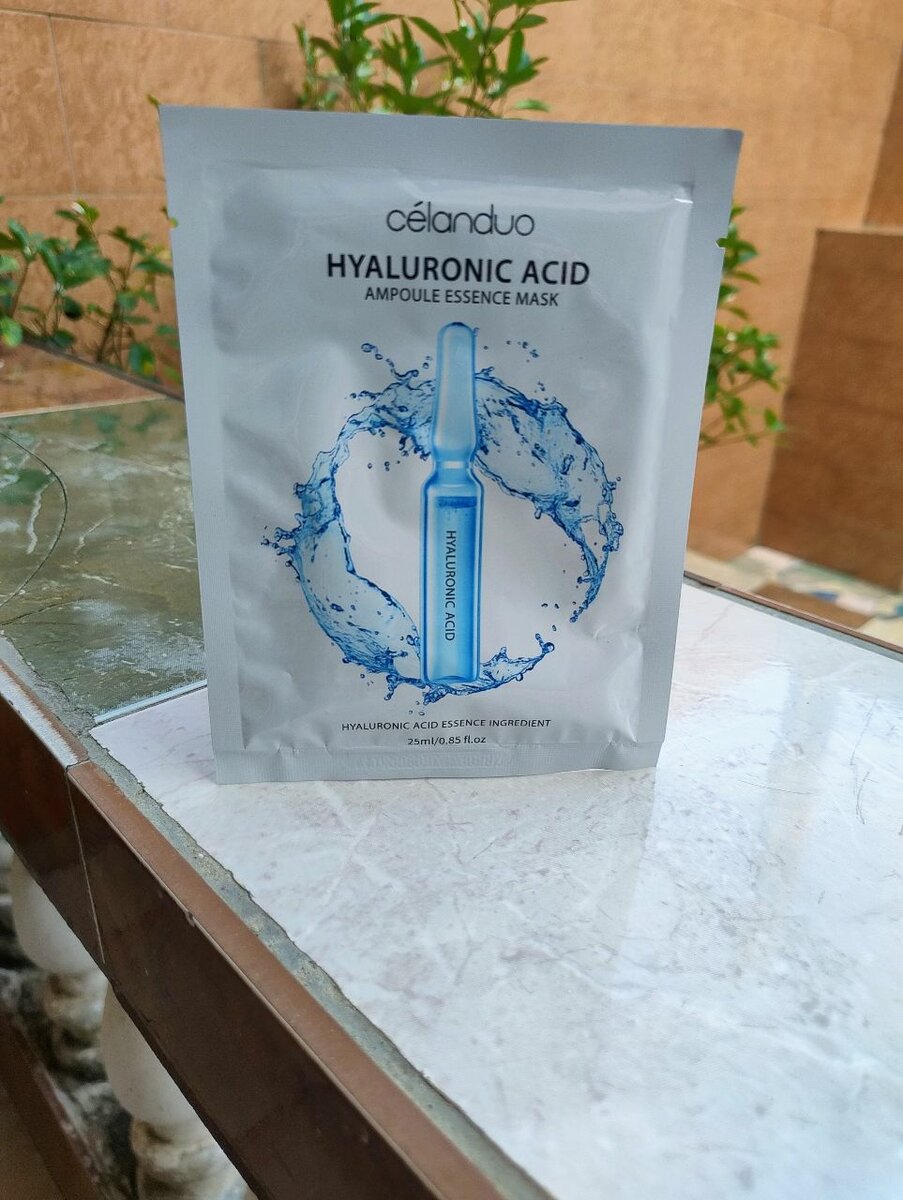 Masque Essentiel à l'Acide Hyaluronique Celanduo