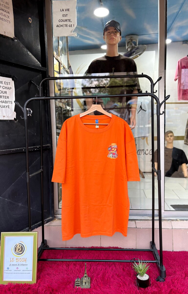 T-shirt Cowboy Orange