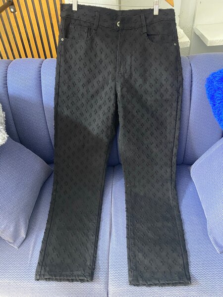 Pantalon en jean noir élégant