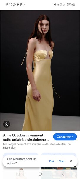 Robe longue satinée élégante