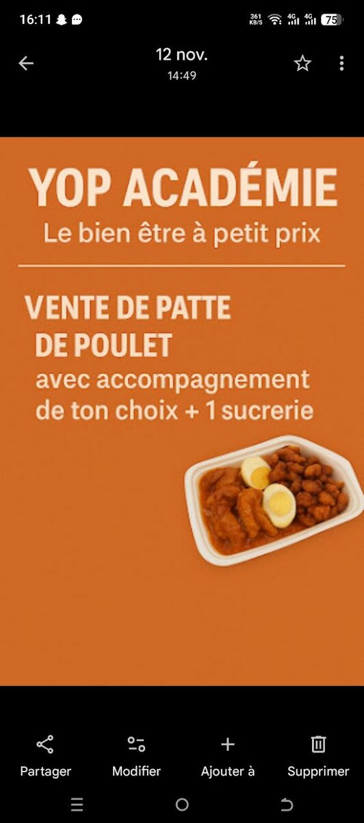 Poulet Académie - Pattes Savoureuses