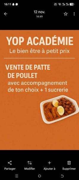 Poulet Académie - Pattes Savoureuses