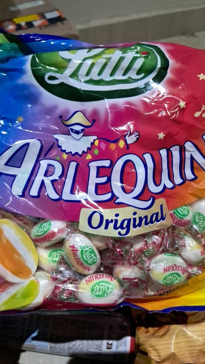 Bonbons Lutti Arlequin