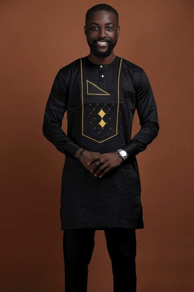 Boubou africain élégant