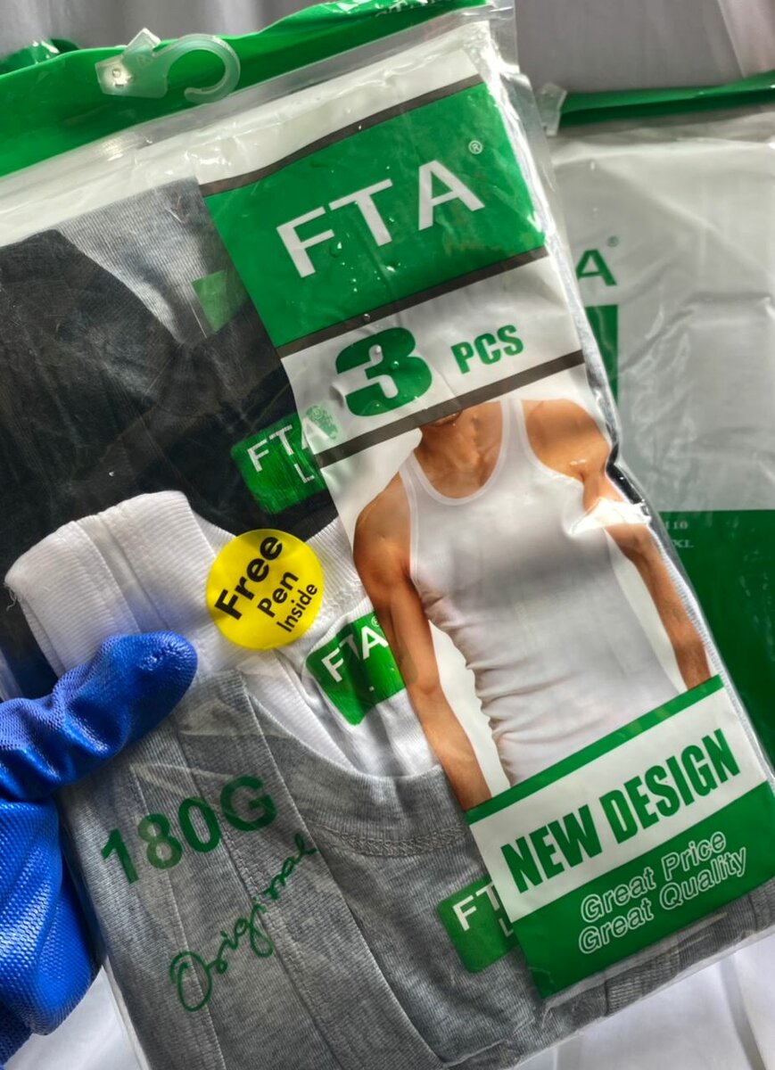 Lot de Débardeurs 6pièce Homme