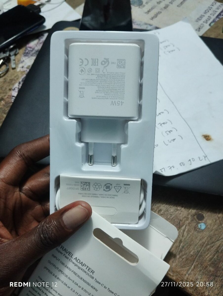 Adaptateur USB-C 45W Rapide