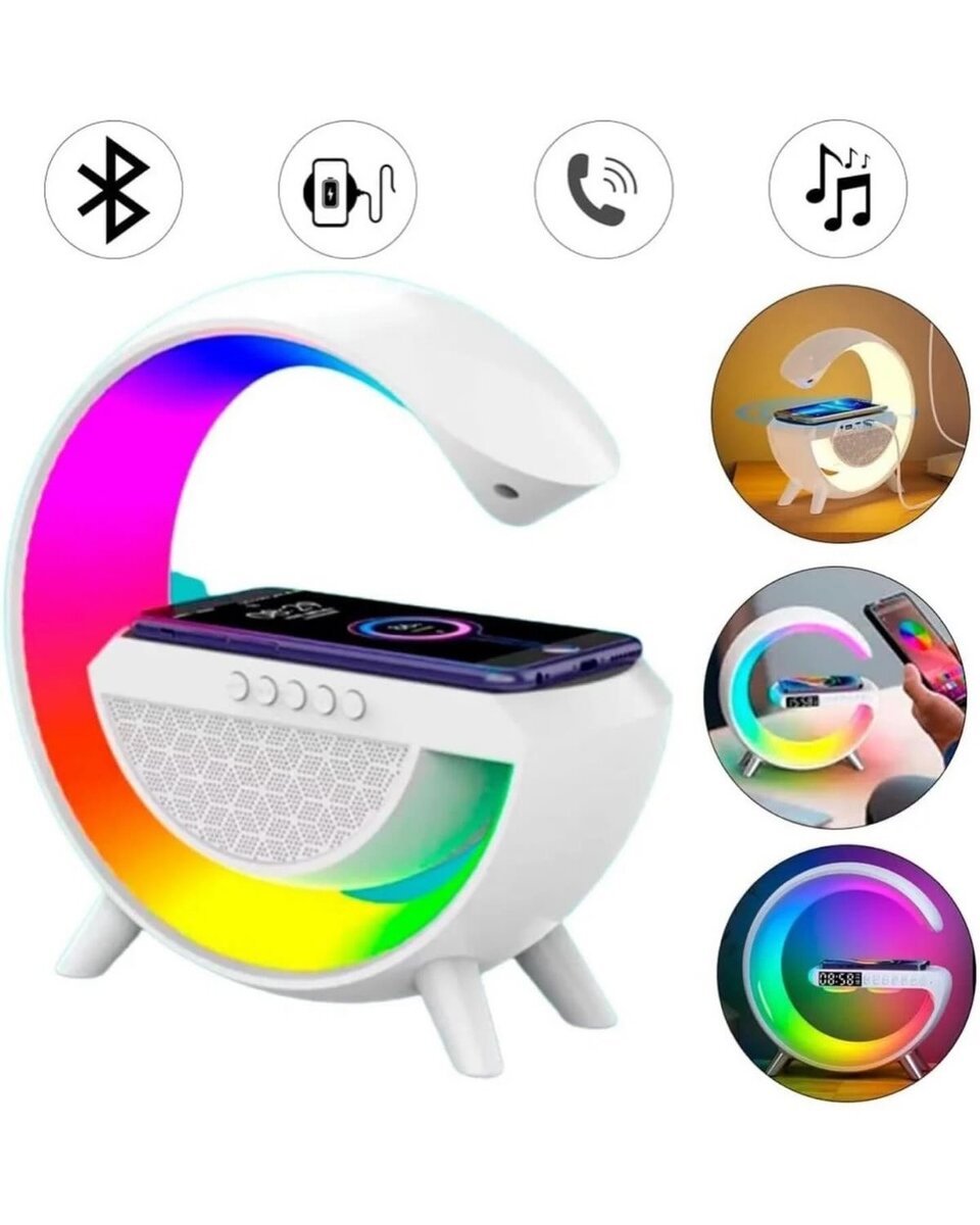 Lampe LED Enceinte Bluetooth