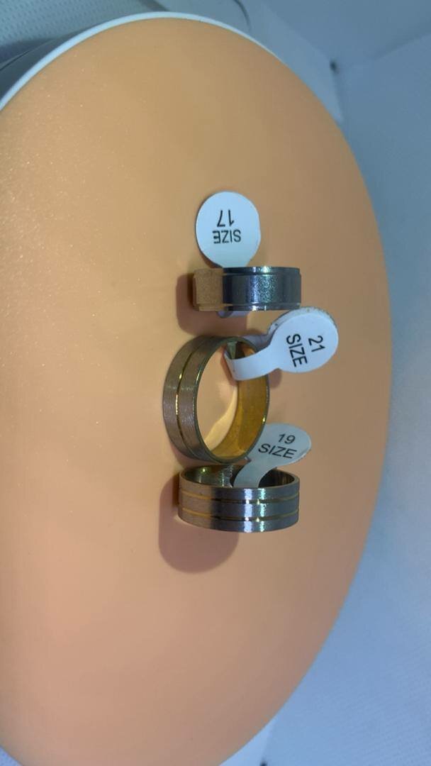 Bagues en acier inoxydable