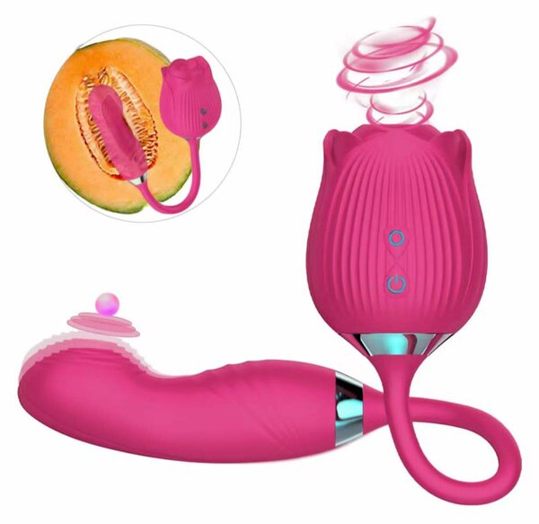 Vibromasseur Fleur Rose