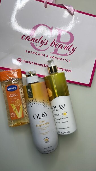 Olay set + vaseline huile