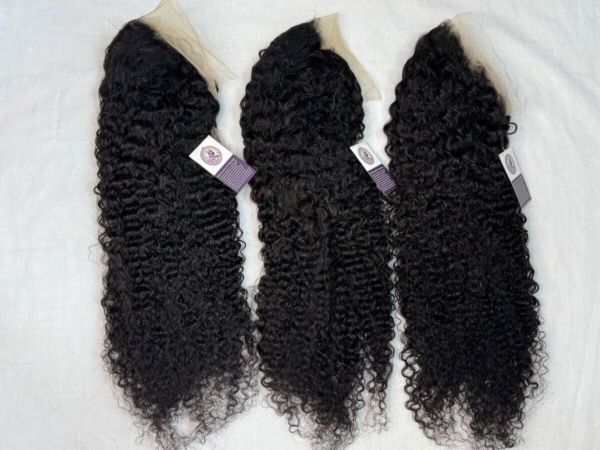 Perruques cheveux humains ondulés