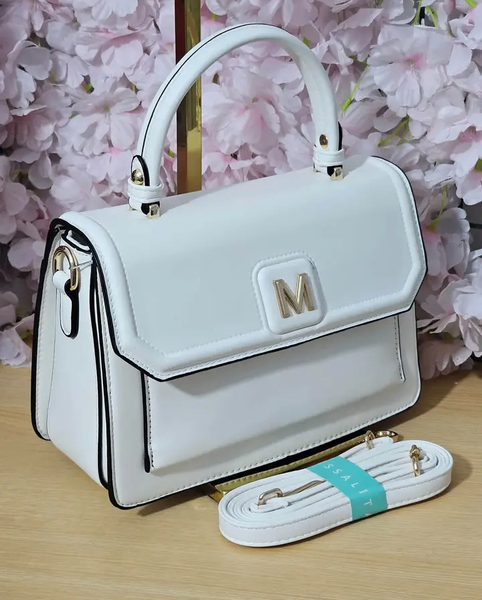 Sac à main élégant blanc