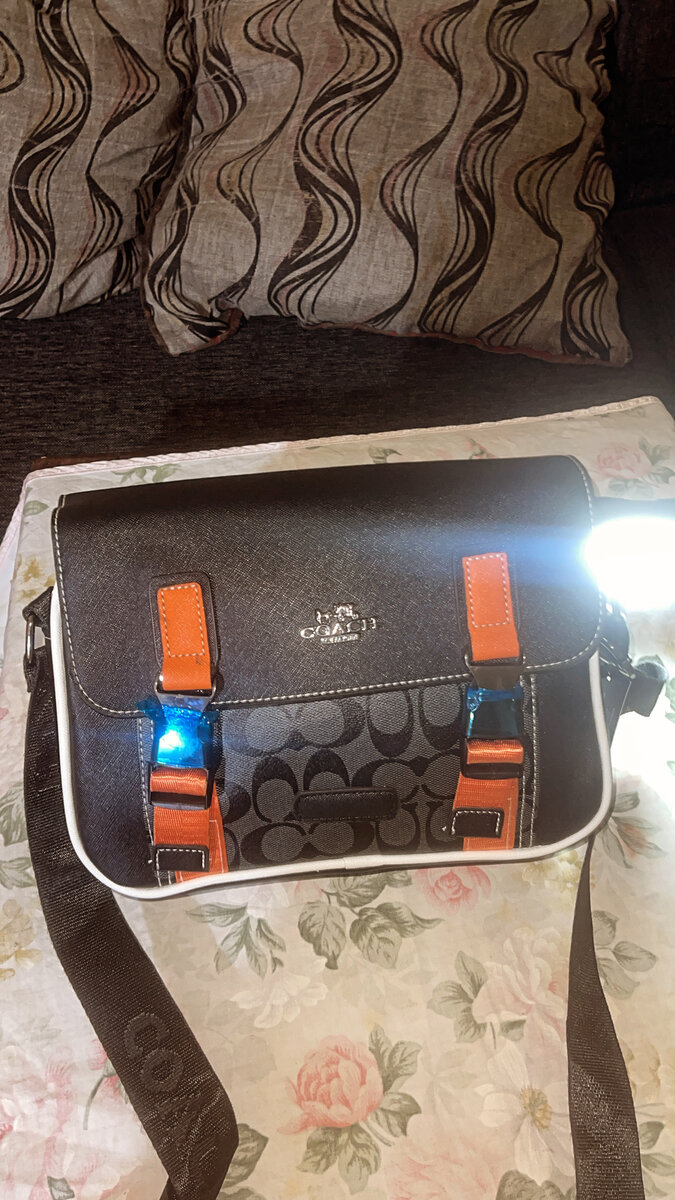 Sacoche élégante en cuir