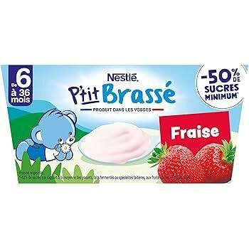 Nestlé P'tit Brassé Fraise