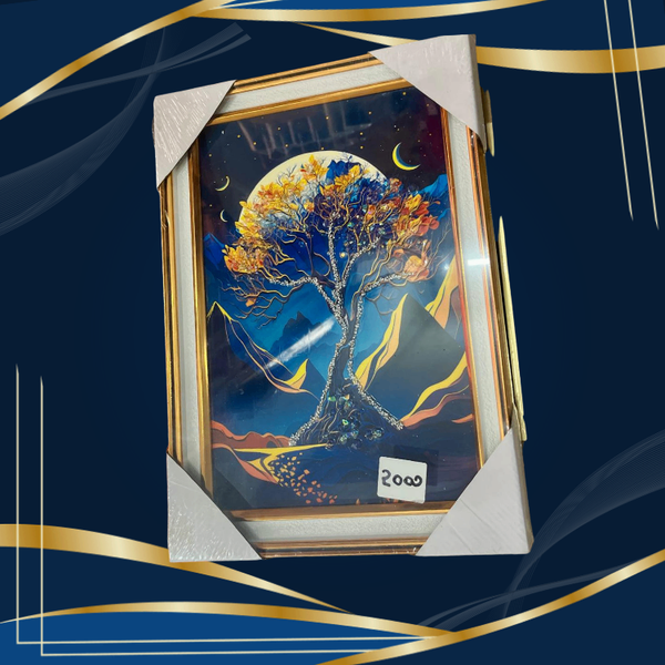 Tableau artistique encadré