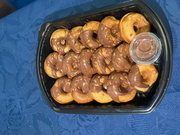 Mini beignets chocolat