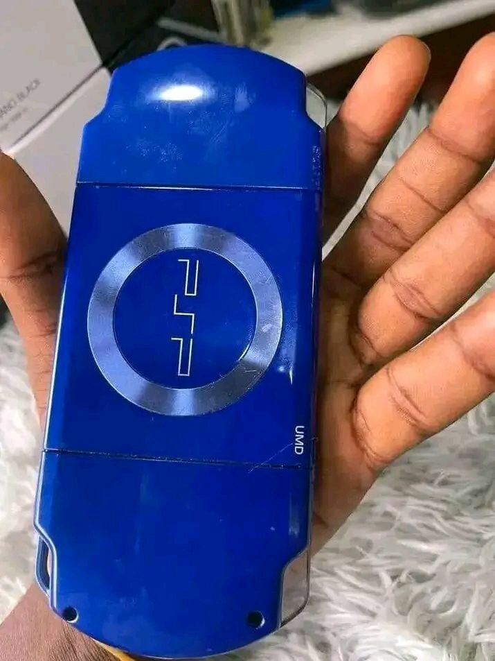 Console PSP Sony bleu Slim