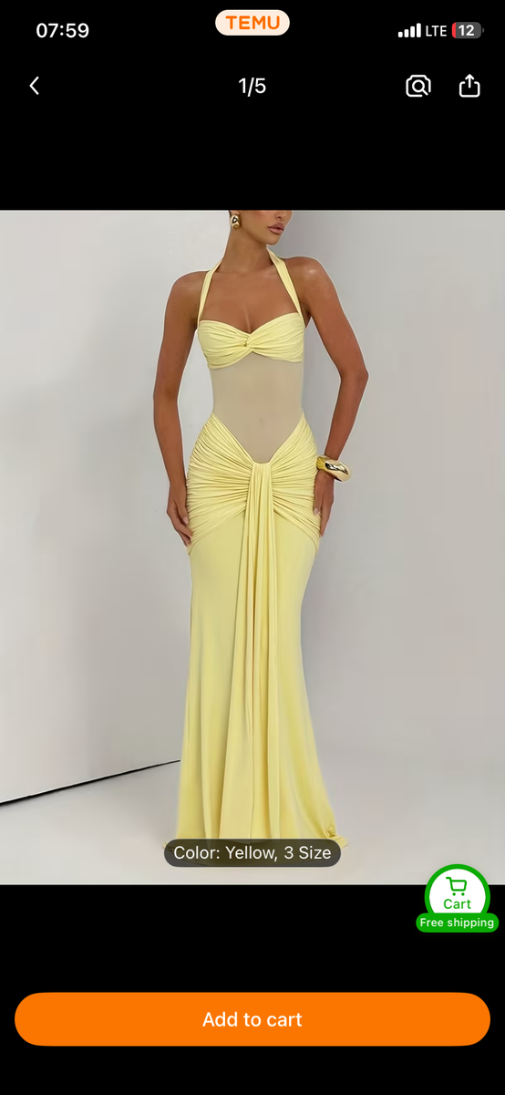 Robe Éclatante Élégante