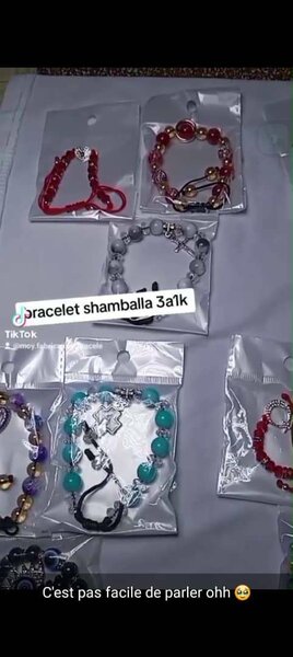Bracelet shamballa 3 a 1000f