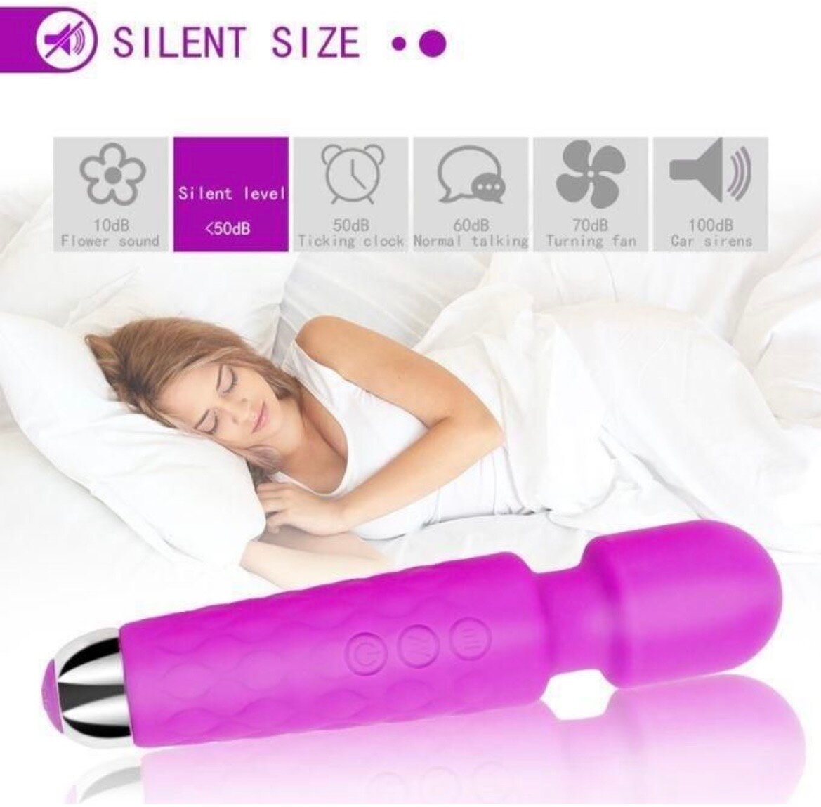 Vibrateur Massage Silencieux